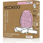 Ecoegg Eierkartusche für Wäschetrockner Frühlingsblumen 1×4 Stück, Ersatz-Duftstäbchen