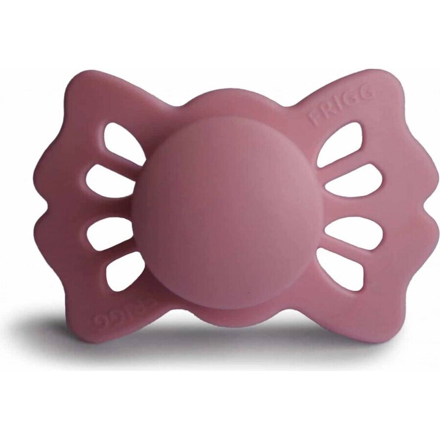 FRIGG Lucky Lucky Symmetrical Silicone Soother Cream, +6m 1×1 pc, silicone soother