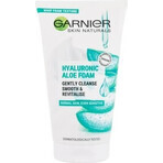 Garnier Hyaluronic Aloe Cleansing Foam 1×150 ml, mousse nettoyante