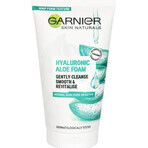 Garnier Hyaluronic Aloe Cleansing Foam 1×150 ml, mousse nettoyante