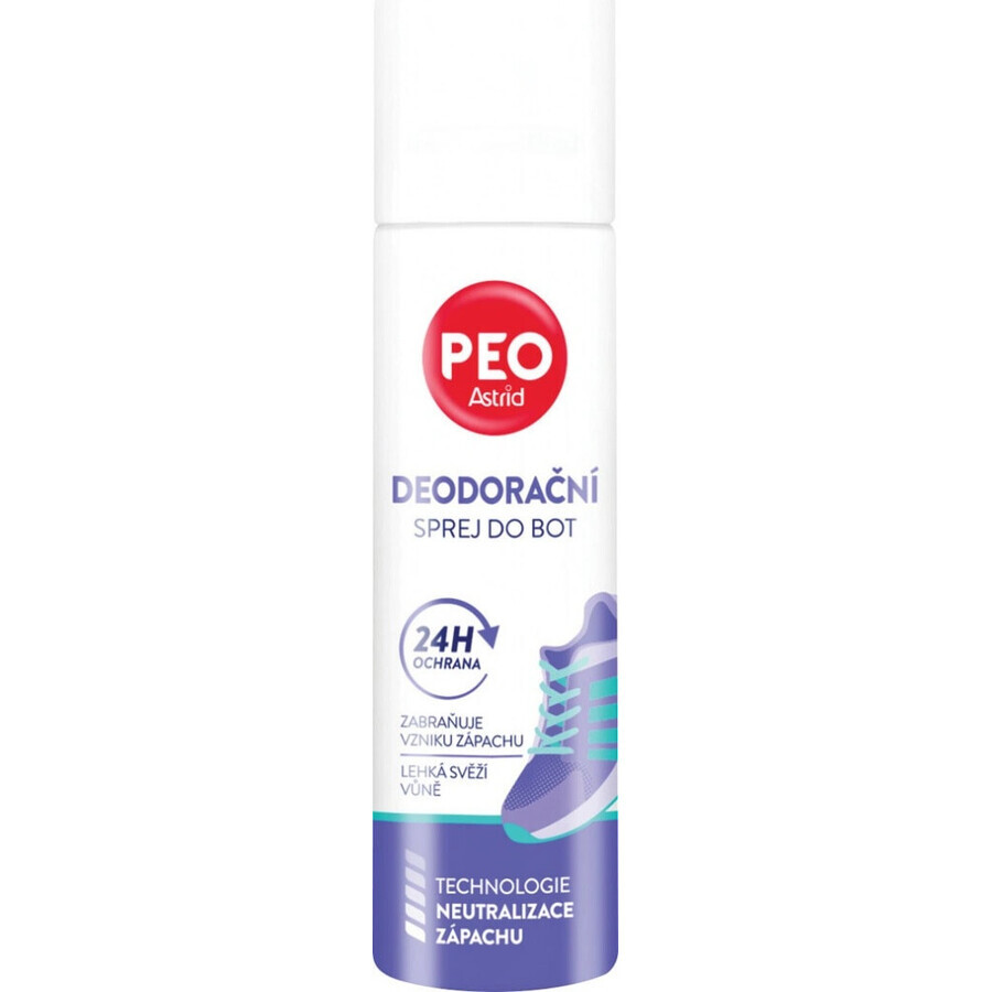 Spray pour chaussures PEO 1×150 ml, spray pour chaussures