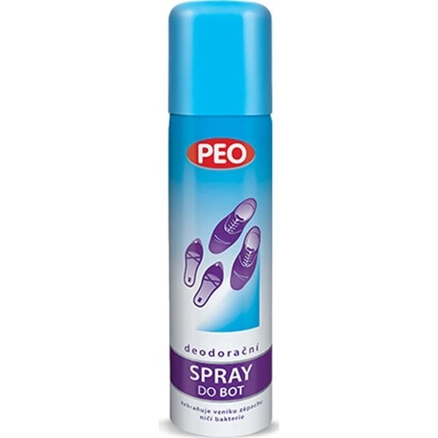 Spray pour chaussures PEO 1×150 ml, spray pour chaussures