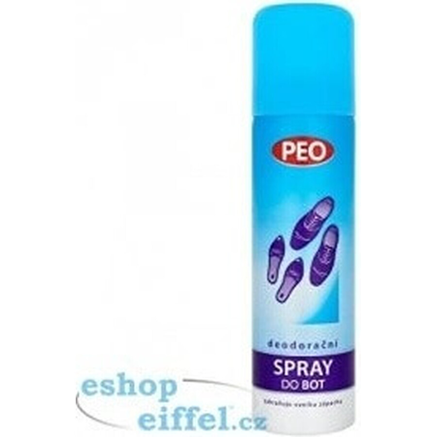 Spray pour chaussures PEO 1×150 ml, spray pour chaussures