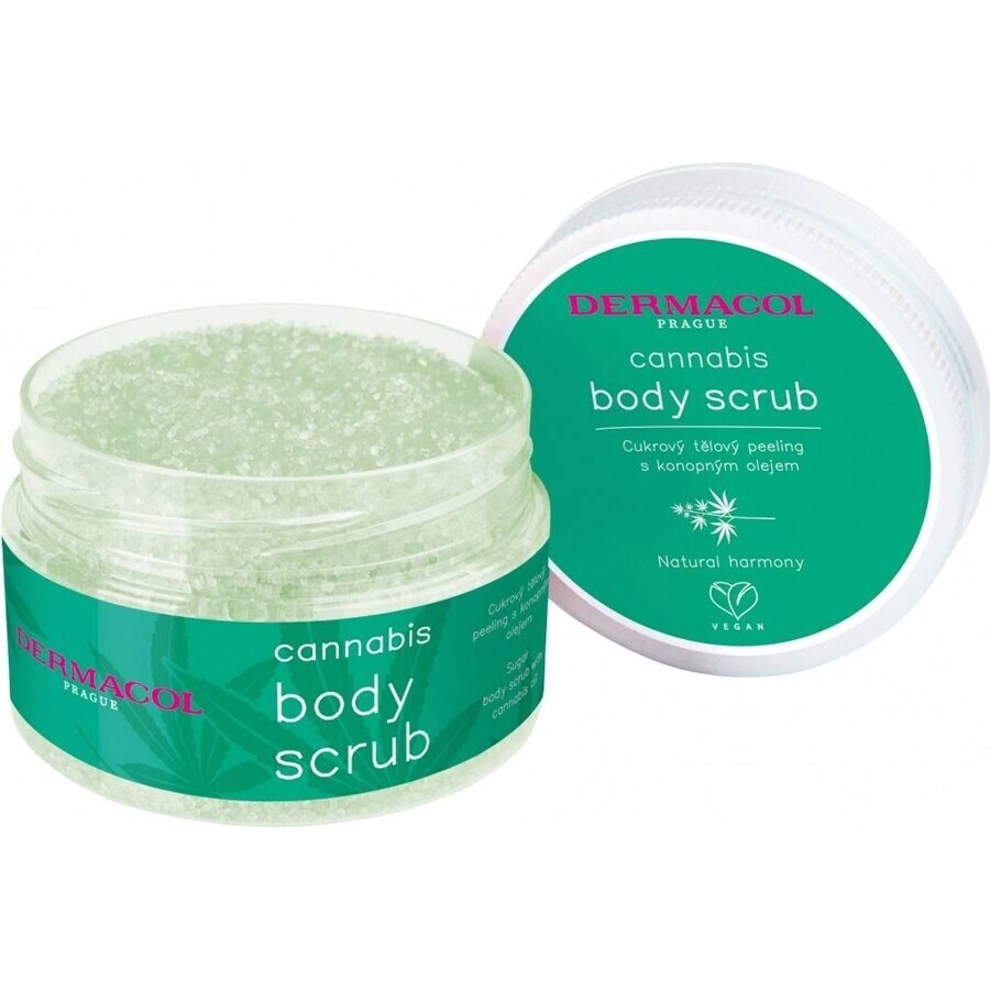 Dermacol Cannabis body scrub 1×200 g, body scrub