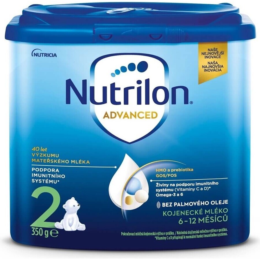 Nutrilon Advanced 2 1×350 g, lait maternisé pour nourrissons