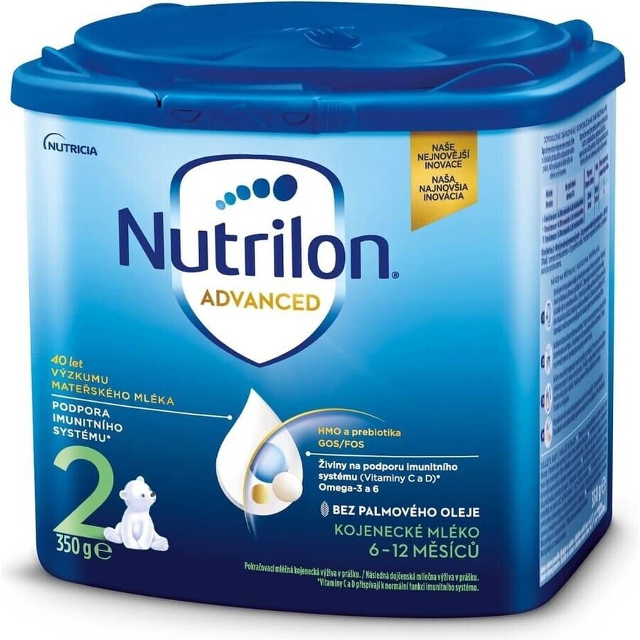 Nutrilon Advanced 2 1×350 g, lait maternisé pour nourrissons