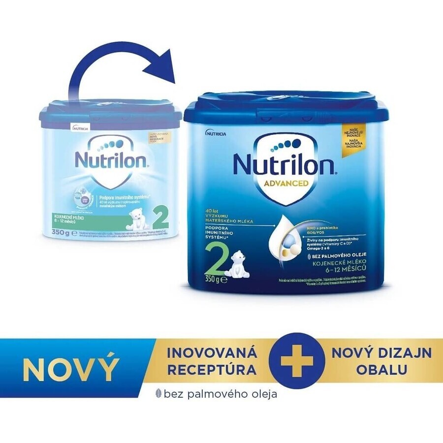 Nutrilon Advanced 2 1×350 g, lait maternisé pour nourrissons