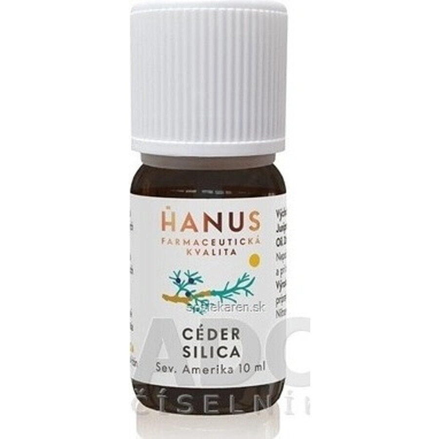 HANUS SILICA CEDAR 1×10 ml, huile essentielle