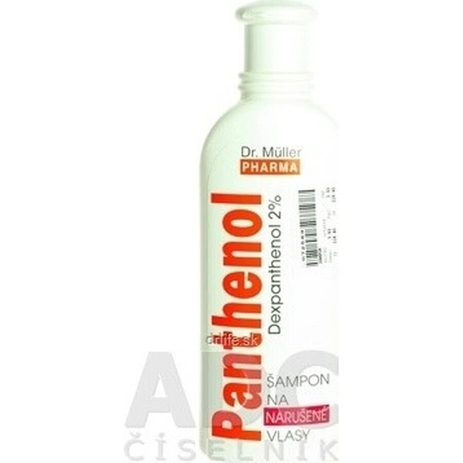 Dr. Müller PANTHENOL ȘAMPON PENTRU PĂR STRIJIT 1×250 ml, șampon