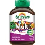 JAMIESON MULTI KIDS MULTIVITAMIN CON VITAMINA C 1×60 tbl, para niños