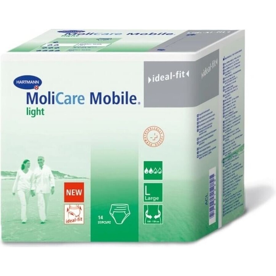 MoliCare MOBILE MOBILE Light L (Large) 1×14 pcs, couches pour bébés