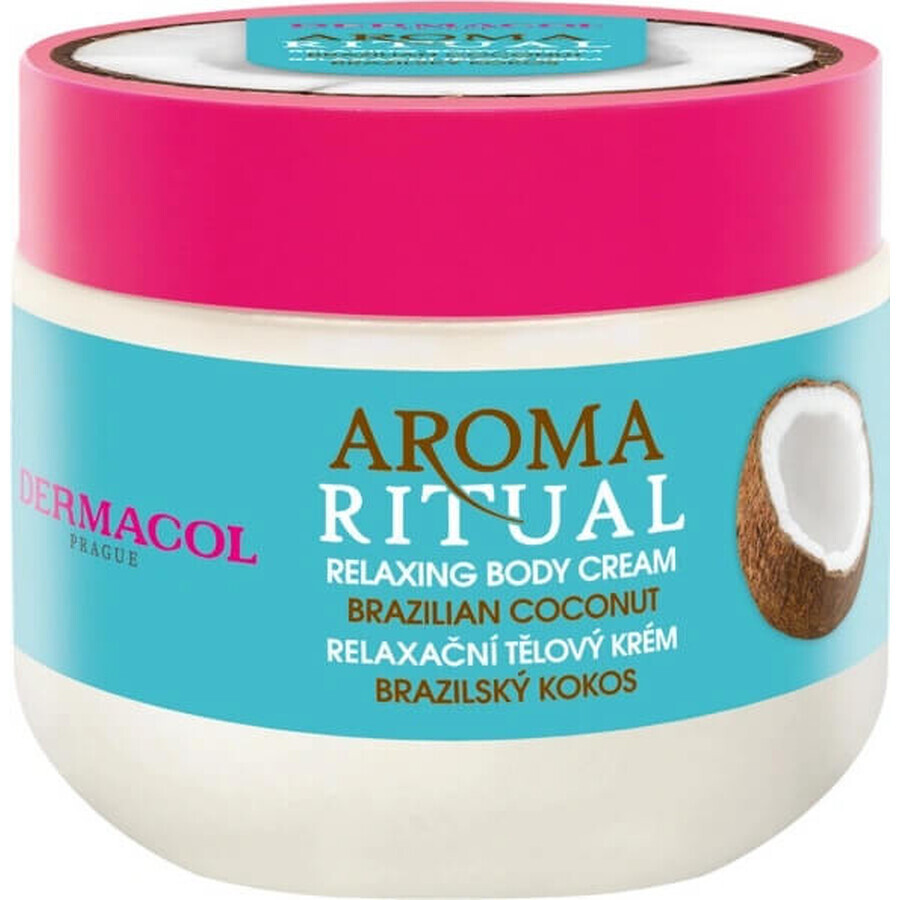 Dermacol Aroma ritual Brazilian coconut body cream 1×300 ml, crème pour le corps