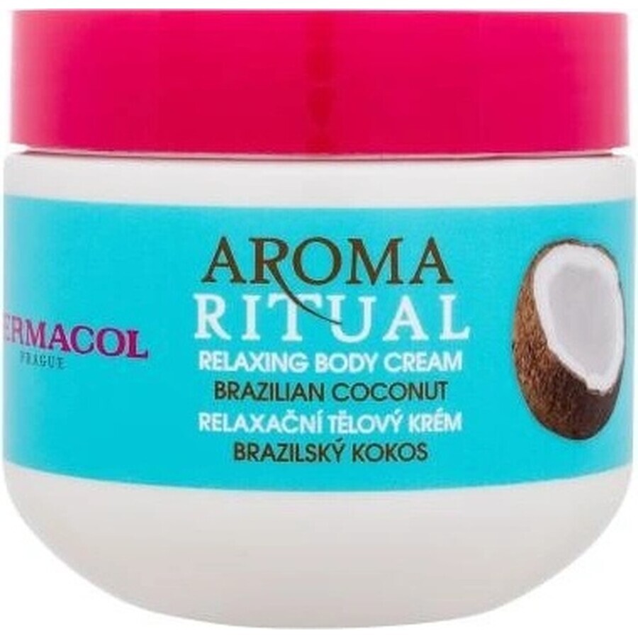 Dermacol Aroma ritual Brazilian coconut body cream 1×300 ml, crème pour le corps