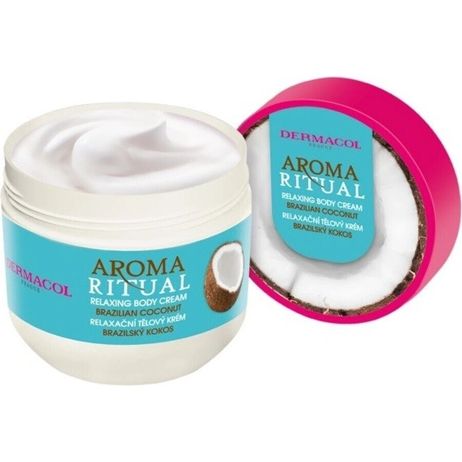 Dermacol Aroma ritual Brazilian coconut body cream 1×300 ml, crème pour le corps