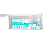 Elmex Sensitive set en bolsa de viaje 1×1 set, pasta dentífrica 75 ml + pasta dentífrica 20 ml + cepillo de dientes