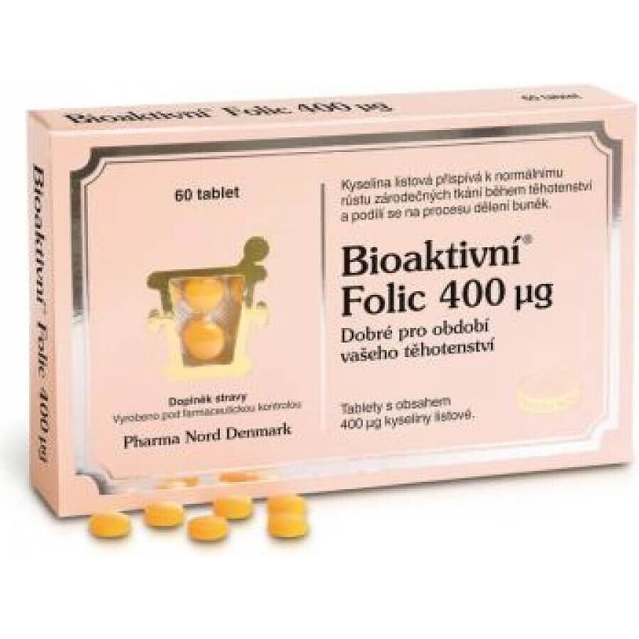 PHARMA NORD BIO-FOLIC 1×60 tbl, supliment alimentar