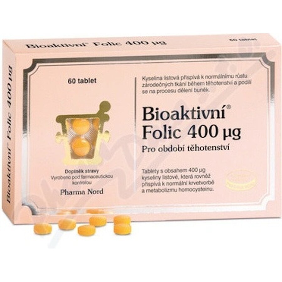 PHARMA NORD BIO-FOLIC 1×60 tbl, supliment alimentar