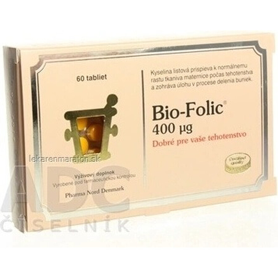 PHARMA NORD BIO-FOLIC 1×60 tbl, supliment alimentar