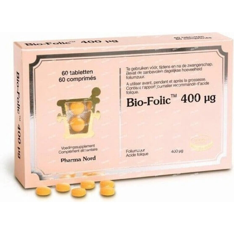 PHARMA NORD BIO-FOLIC 1×60 tbl, supliment alimentar