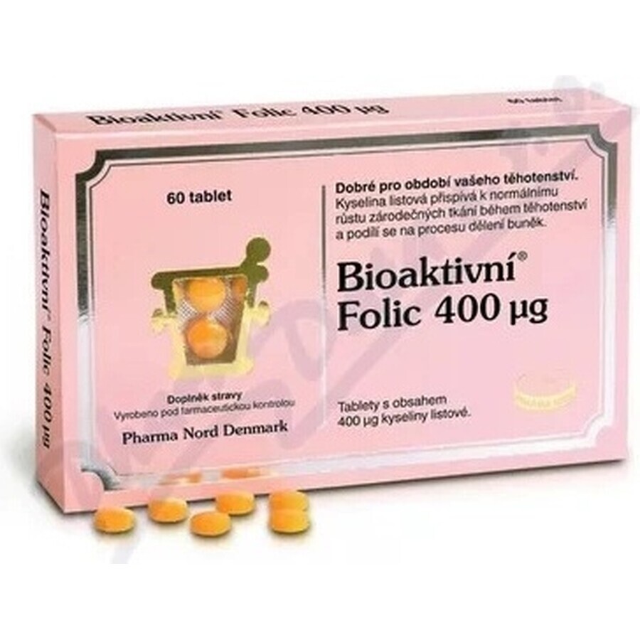 PHARMA NORD BIO-FOLIC 1×60 tbl, supliment alimentar