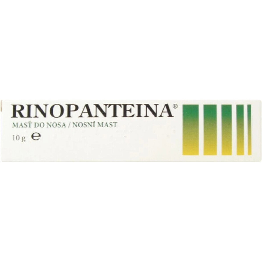 RINOPANTEIN Pommade nasale 1×10 g, pommade