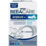 BEBACARE HYDRATE+ (desde el nacimiento) 1×39 g, solución rehidratante con bacterias lácticas