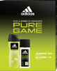 Adidas MEN Pure Game cartouche (dns + sg) 1 &#215; 1 pc, bo&#238;te cadeau