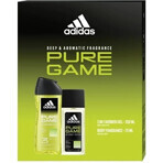 Adidas MEN Pure Game cartouche (dns + sg) 1 × 1 pc, boîte cadeau