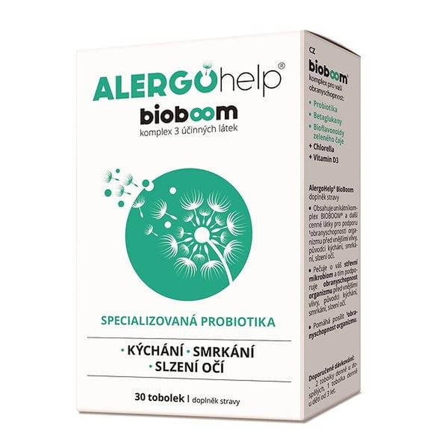 AlergoHelp BioBoom 1×30 pcs, complément alimentaire