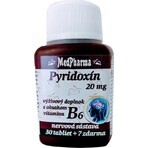 MedPharma PYRIDOXIN 20 mg (vitamina B6) 1×37 tbl, 30+7 gratis