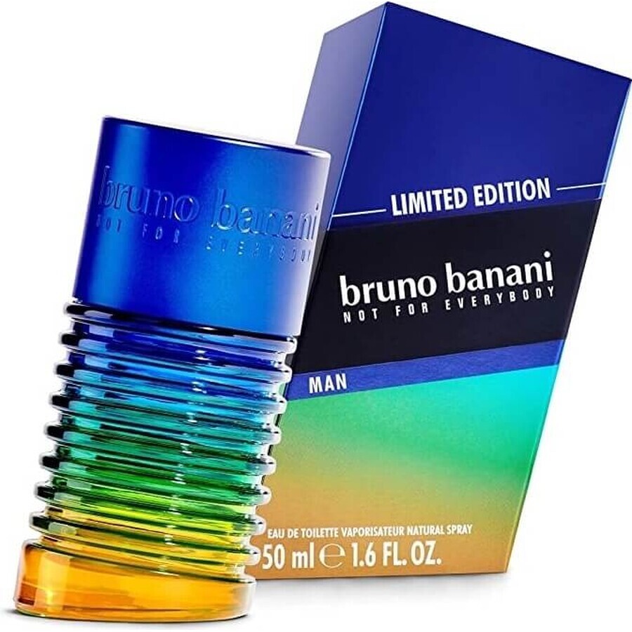 Bruno Banani Limited Edition Man Edt 50ml 1×50 ml, Apă de toaletă