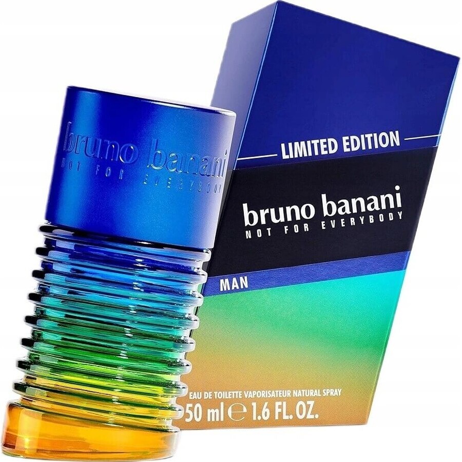 Bruno Banani Limited Edition Man Edt 50ml 1×50 ml, Apă de toaletă