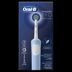 Spazzolino elettrico Oral-B Oral-B EK Vitality Pro Protect X Clean Vapour Blue 1×1