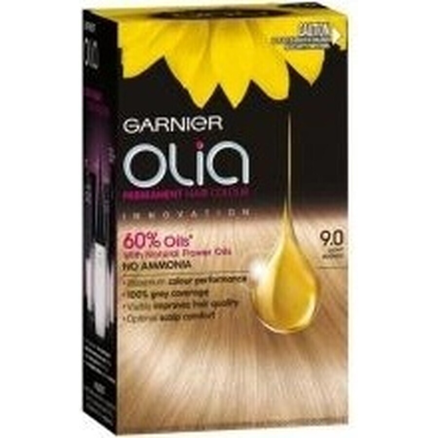 Garnier Olia coloration permanente 9.11 silver metallic 1×1 set, coloration permanente