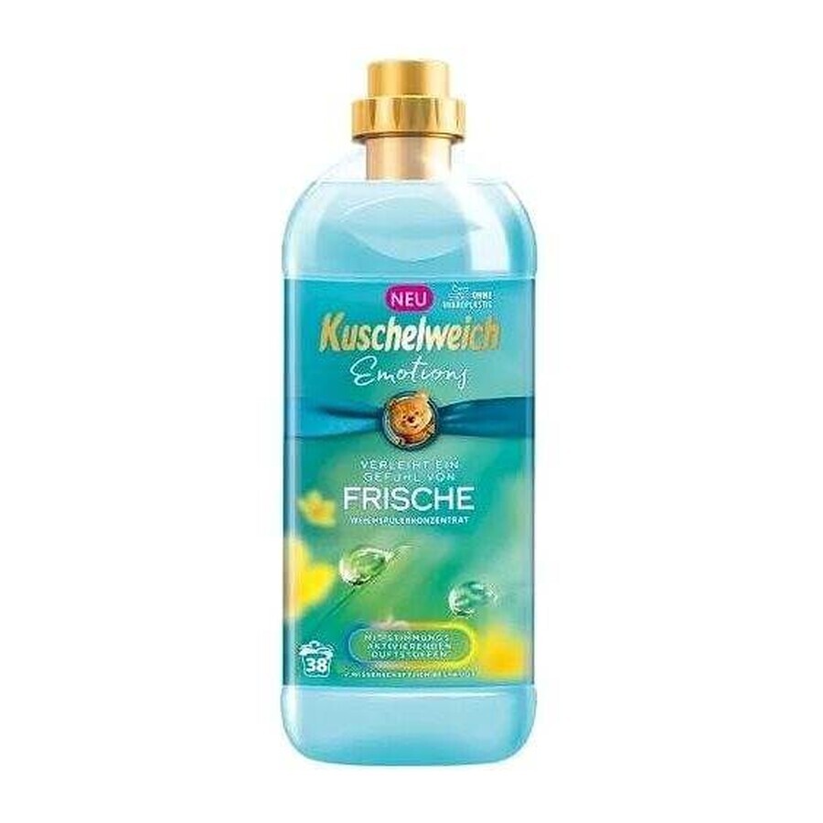 Kuschelweich Weichspüler - Emotions blau, 38 Wäschen 1×1 l, Weichspüler