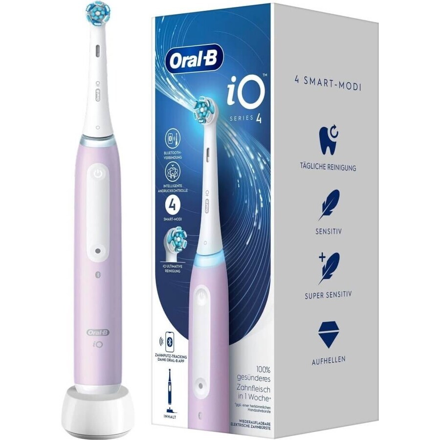 Brosse à dents Oral-B iO Series 6 Pink 1×1, brosse à dents électrique