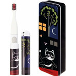 Brosse à dents sonique pour enfants VITAMMY SMILE, chat noir, à partir de 3 ans 1×1 pc, avec l'image d'un chat noir