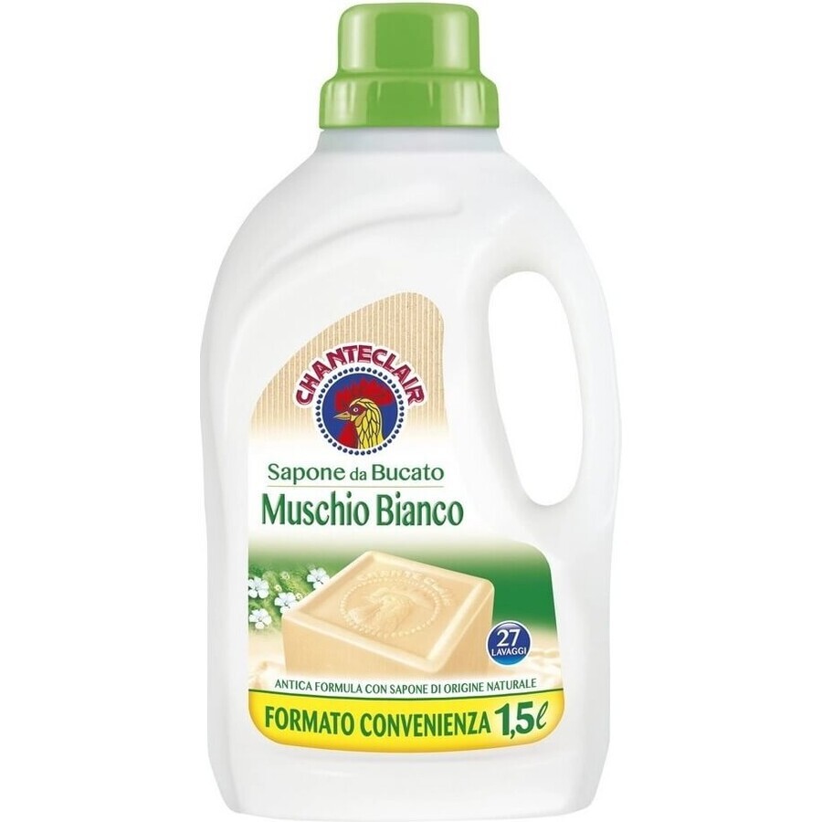 Chanteclair Muschio Bianco 27P 1×1500 ml Chanteclair Muschio Bianco 27P 1×1500 ml liquid laundry soap