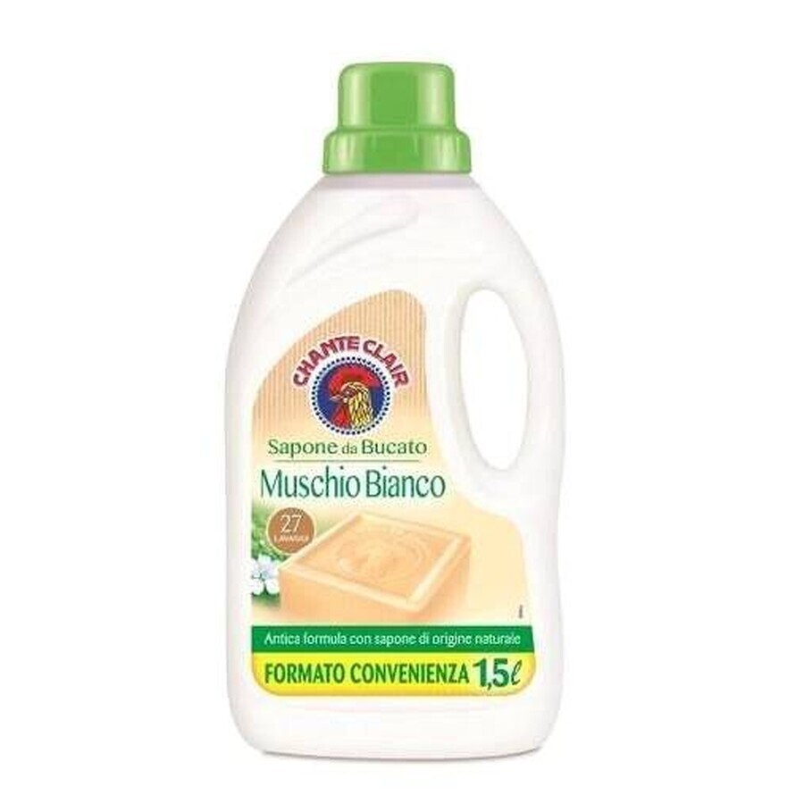 Chanteclair Muschio Bianco 27P 1×1500 ml Chanteclair Muschio Bianco 27P 1×1500 ml liquid laundry soap