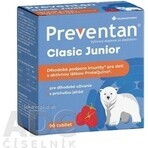 Neuraxpharm Preventan Clasic Junior, goût fraise, 90 tbl 1×90 tbl, complément alimentaire