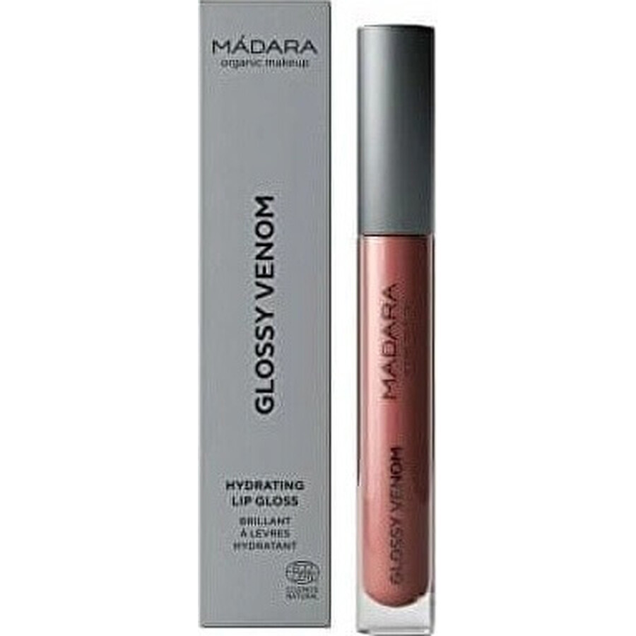 MÁDARA GLOSSY VENOM Gloss à lèvres hydratant Ruby Red 1×4 ml, gloss à lèvres hydratant