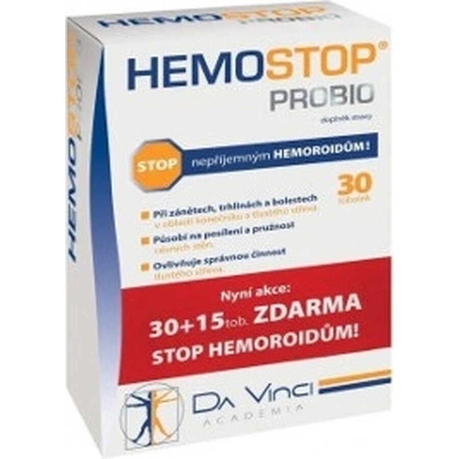 HEMOSTOP SYNBIO - DA VINCI 1×45 cps, complément alimentaire