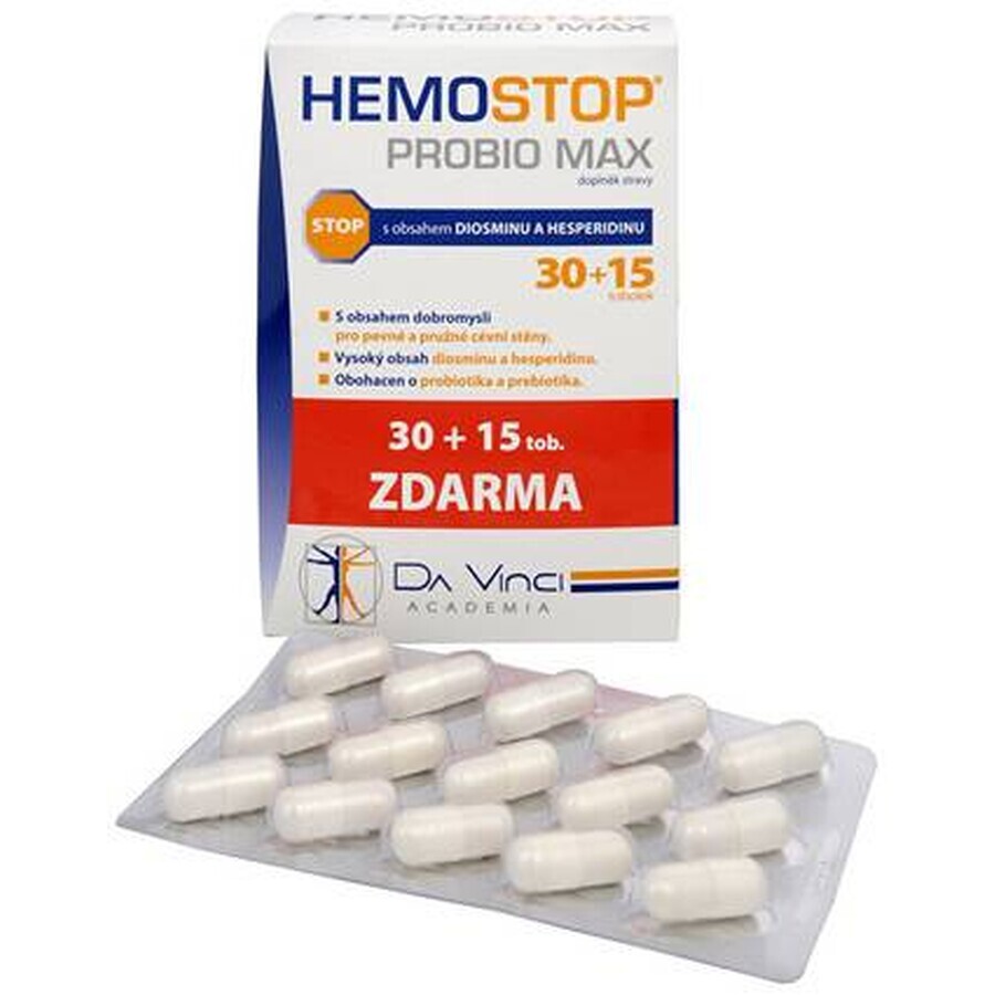 HEMOSTOP SYNBIO - DA VINCI 1×45 cps, complément alimentaire