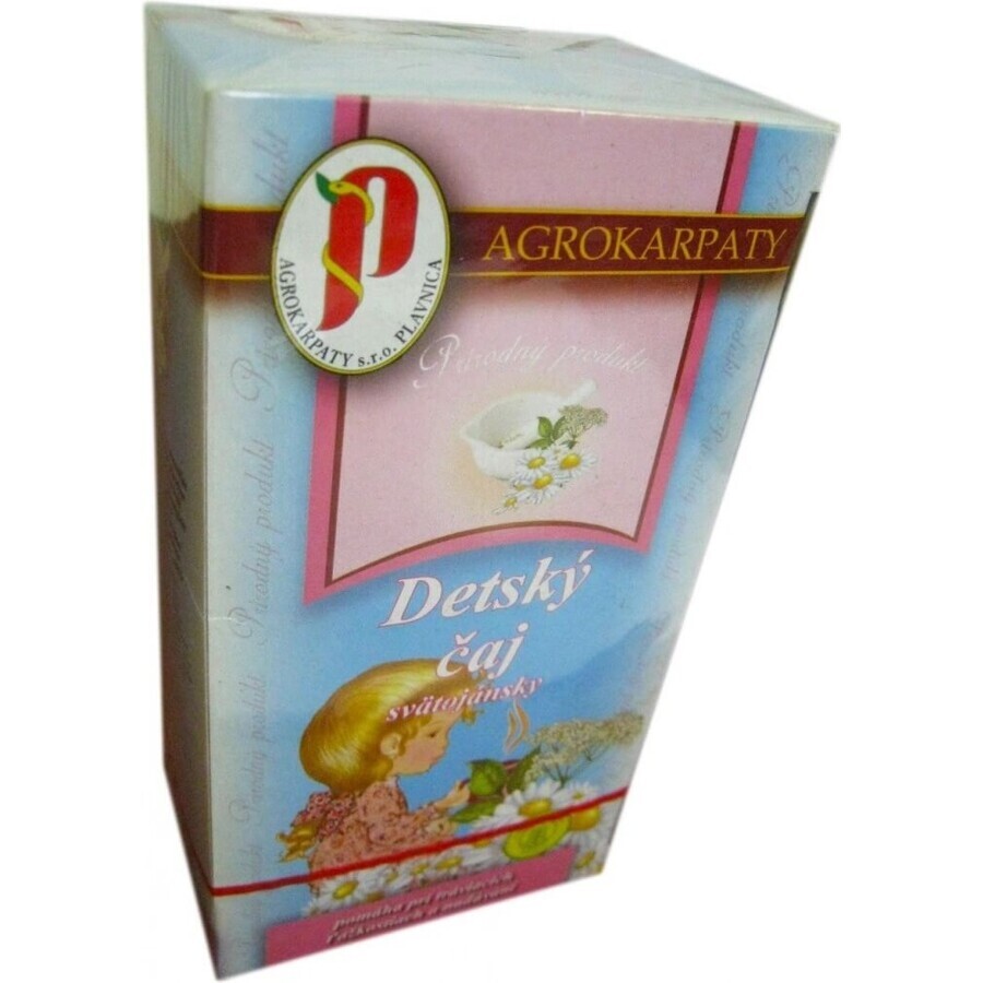 Agrokarpaty Svätojansky Svätojansky pour enfants 20x2g 20×2 g, thé en portion