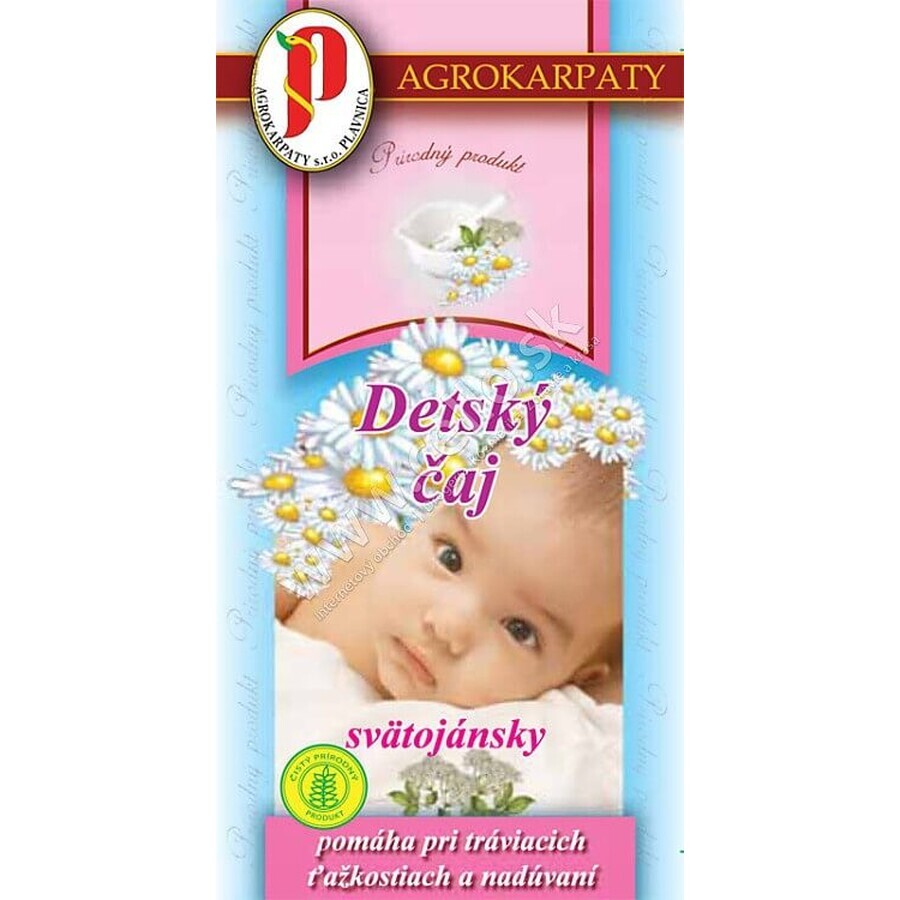 Agrokarpaty Svätojansky Svätojansky pour enfants 20x2g 20×2 g, thé en portion