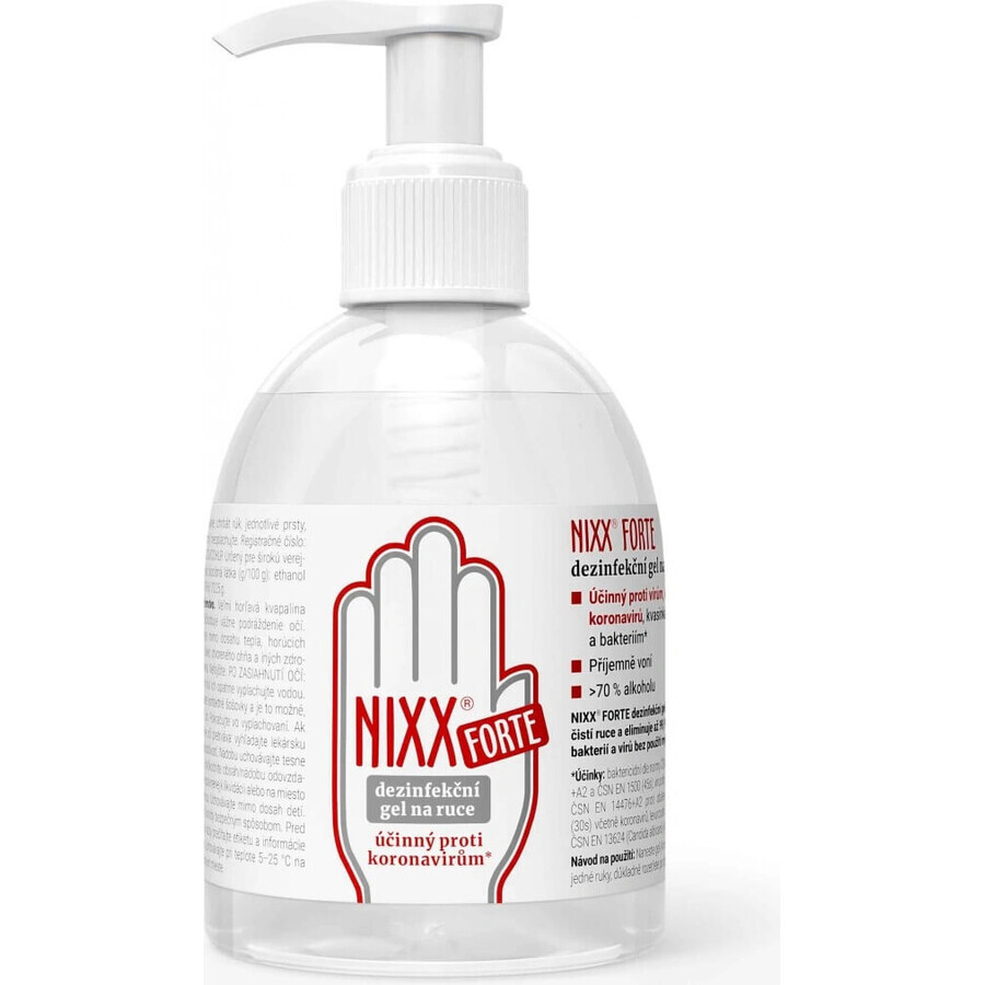 NIXX FORTE hand sanitizing gel 1×250 ml