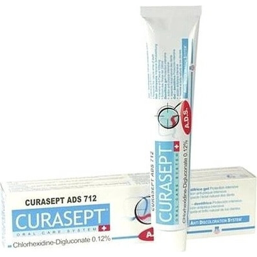 CURASEPT ADS 712 0.12% 1×75 ml, toothpaste