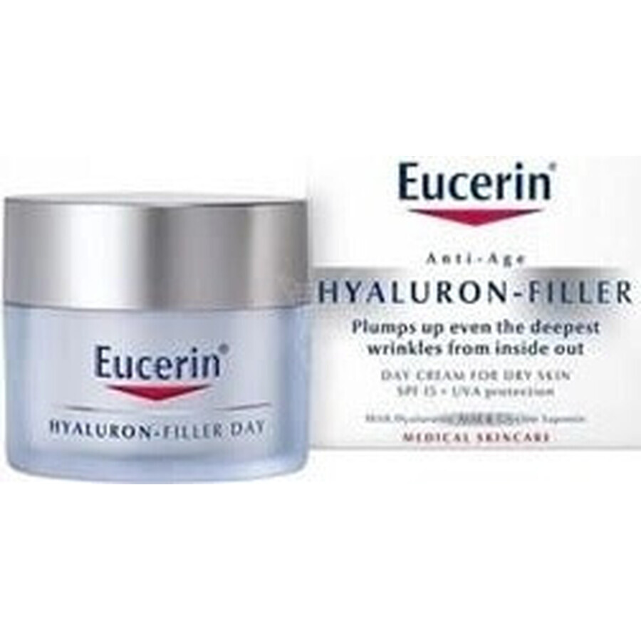 Eucerin HYALURON-FILLER cremă de zi antirid 1×50 ml, pentru ten normal și mixt