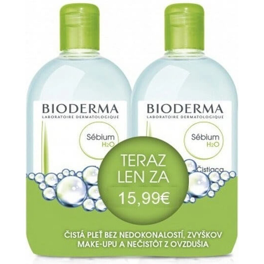 BIODERMA Sébium H2O FESTIVAL 2×250 ml