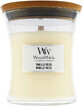 WoodWick Vanilla Musk bougie moyenne 1&#215;275 g, bougie parfum&#233;e